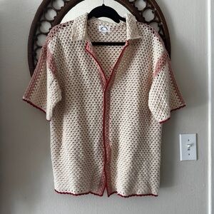 The Upside crochet top bottom up size XS